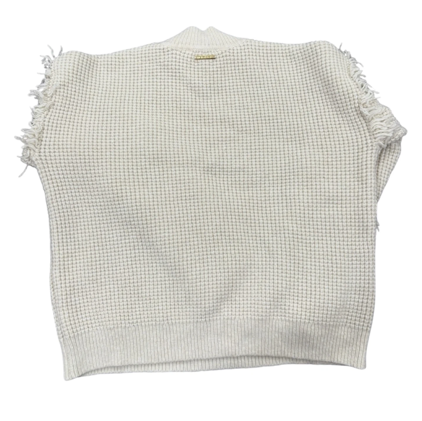 Michael Kors White Fringe Sweater - Size L - photo 3