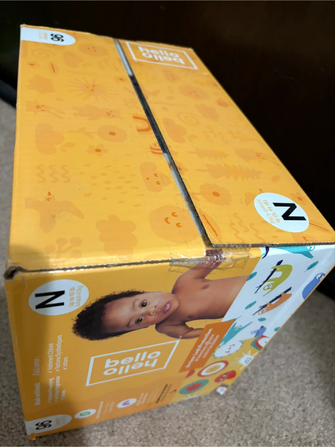 Hello Bello Diapers - Size N - 96 Count - New - photo 2