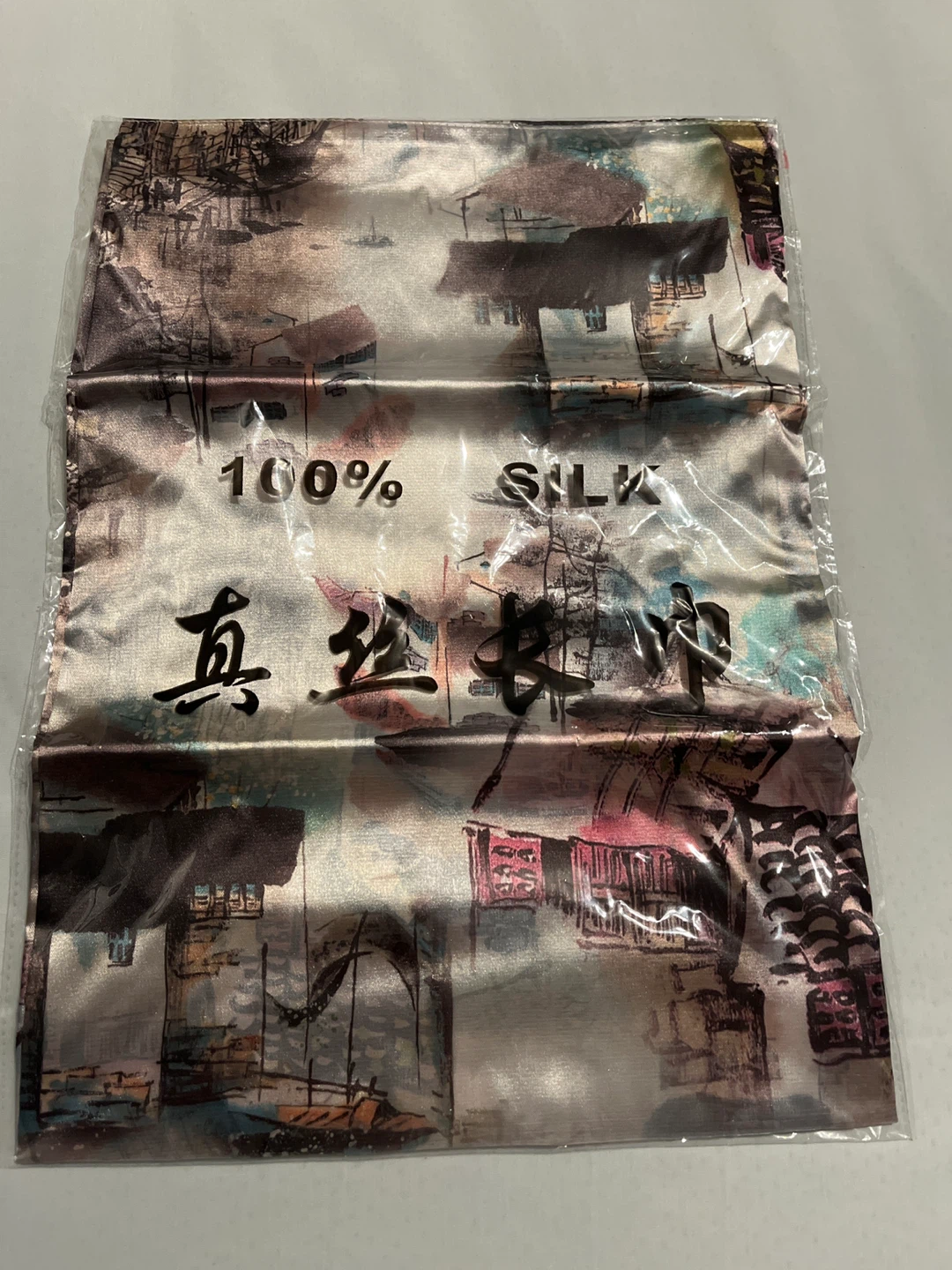 100% Silk Scarf