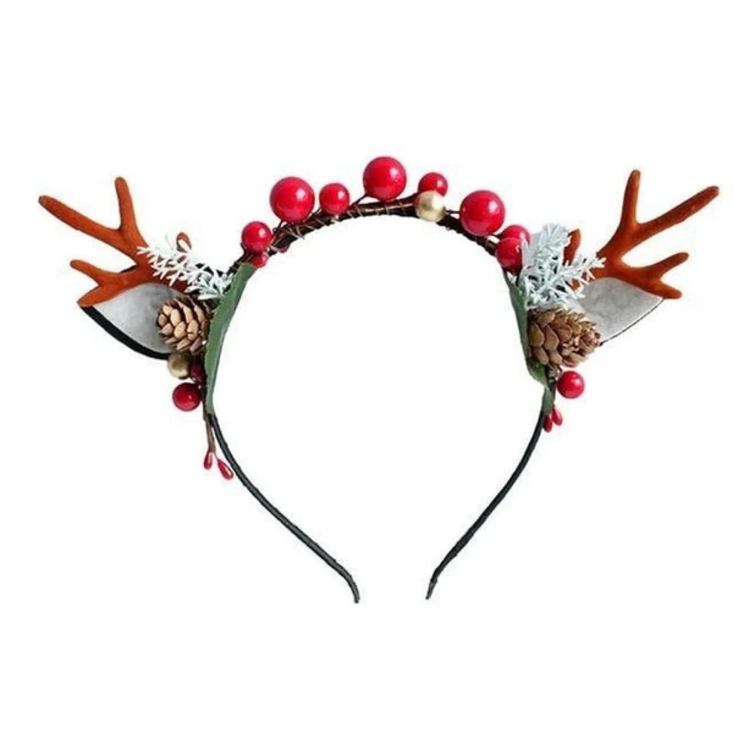 Christmas Reindeer Antler Headband image indicator(3)