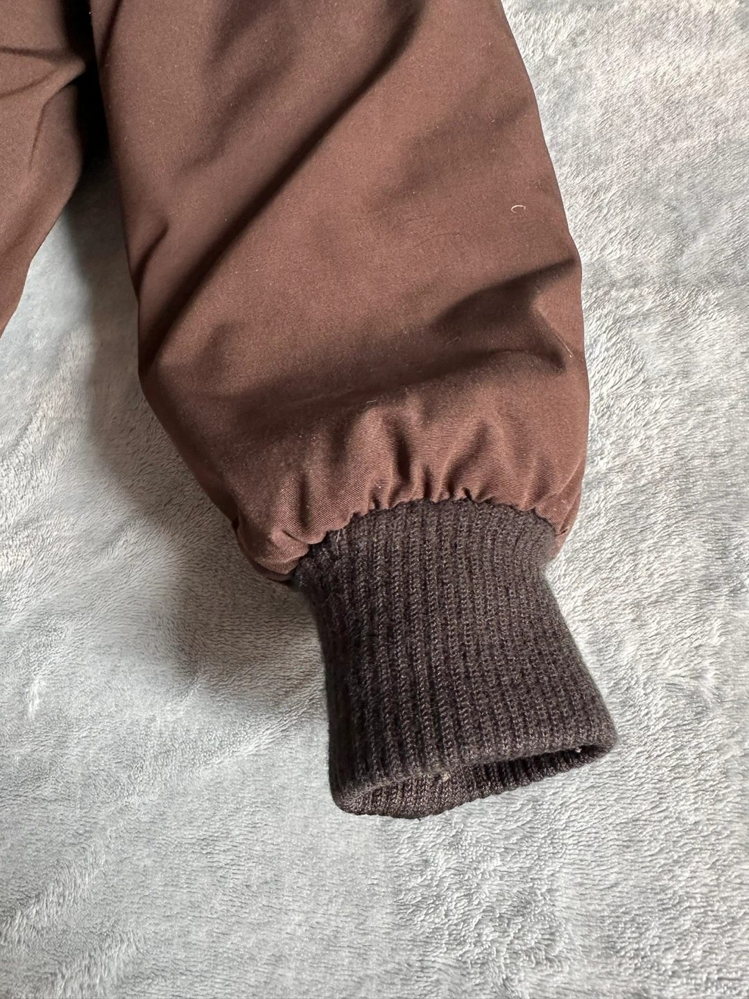 Moose Knuckles Bomber Jacket - Brown, Size M - photo 3