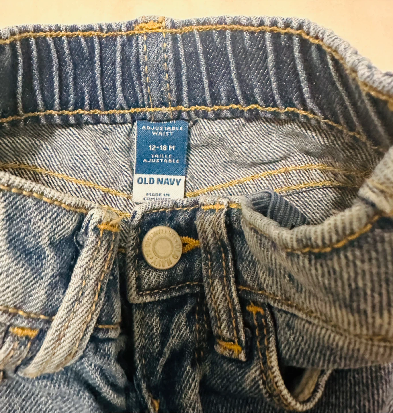 Old Navy Denim Skirt - Size 12-18M - photo 2