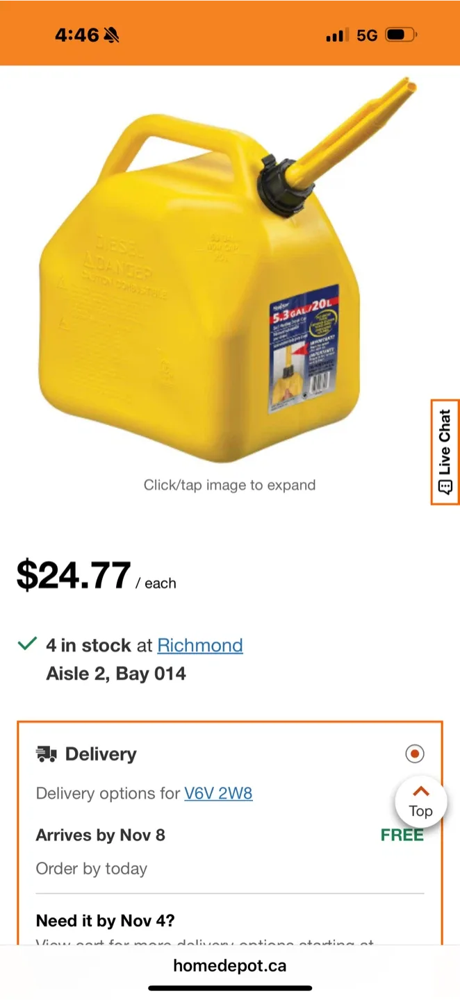 3 Scepter 20L Diesel Can image indicator(2)