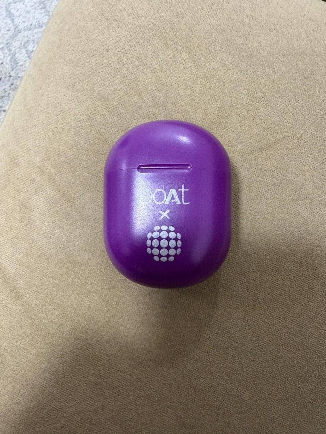 Boat Purple Wireless Earbuds