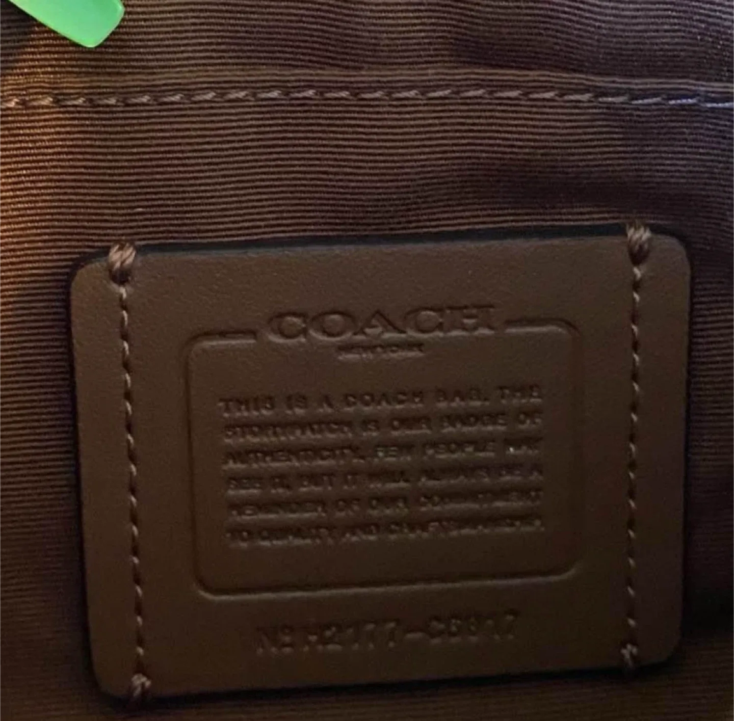 💯 AUTHENTIC COACH CROSSBODY BAG image indicator(8)