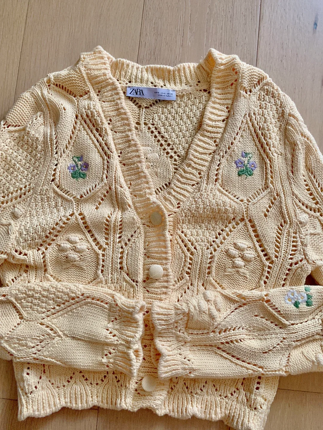 New Zara Knit Cardigan - Size S image indicator(4)