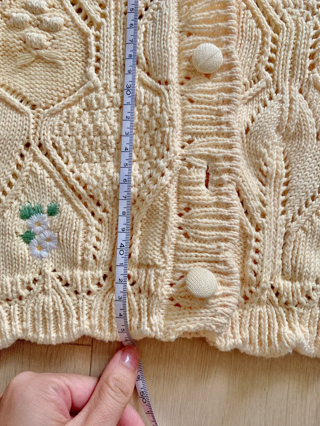 New Zara Knit Cardigan - Size S image indicator(8)