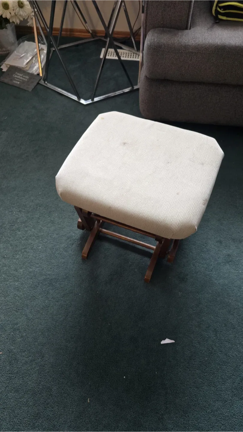 Glider Rocker Chair with Ottoman image indicator(3)