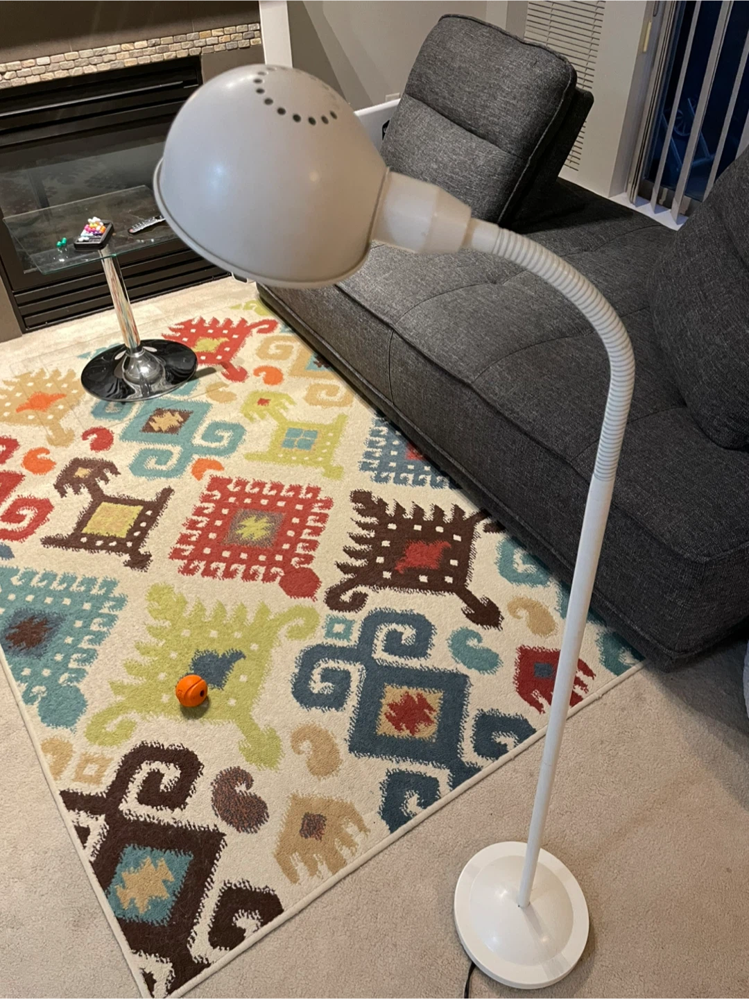 Ikea White Floor Lamp - photo 2