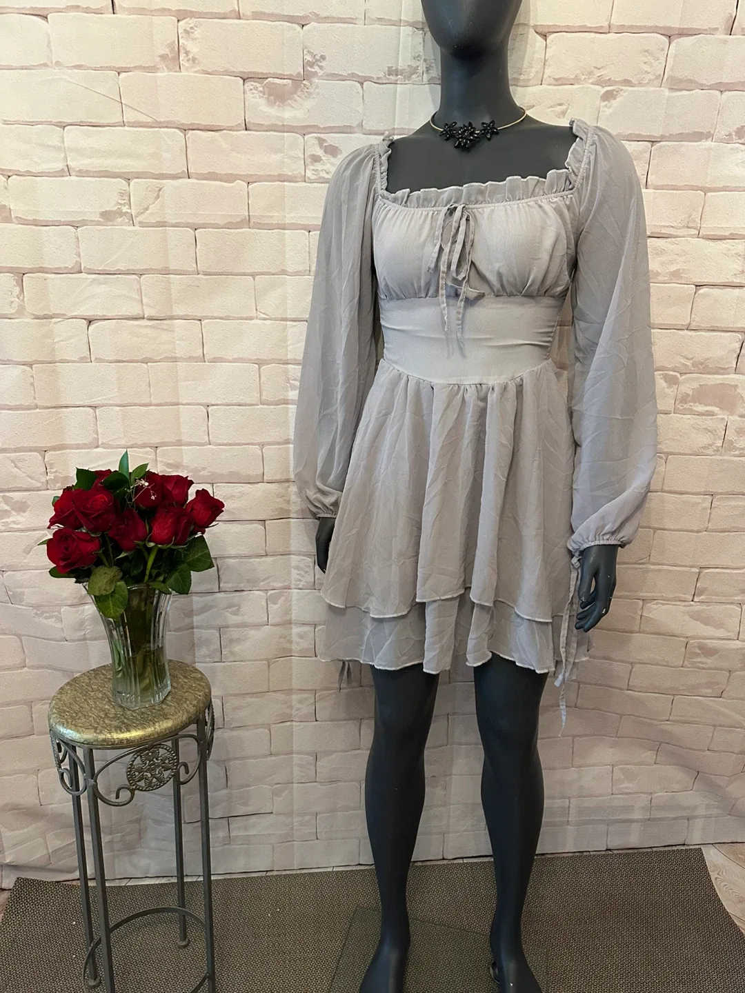 Blue Swimsuit with Sarong image indicator(6)