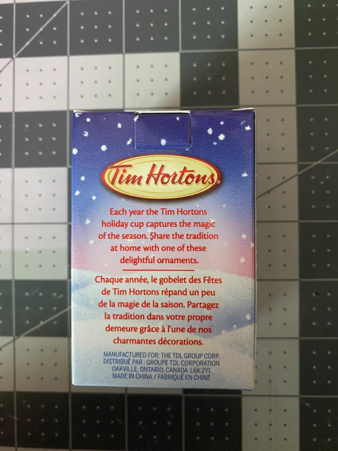 Tim Hortons Holiday Cup Ornament - photo 2