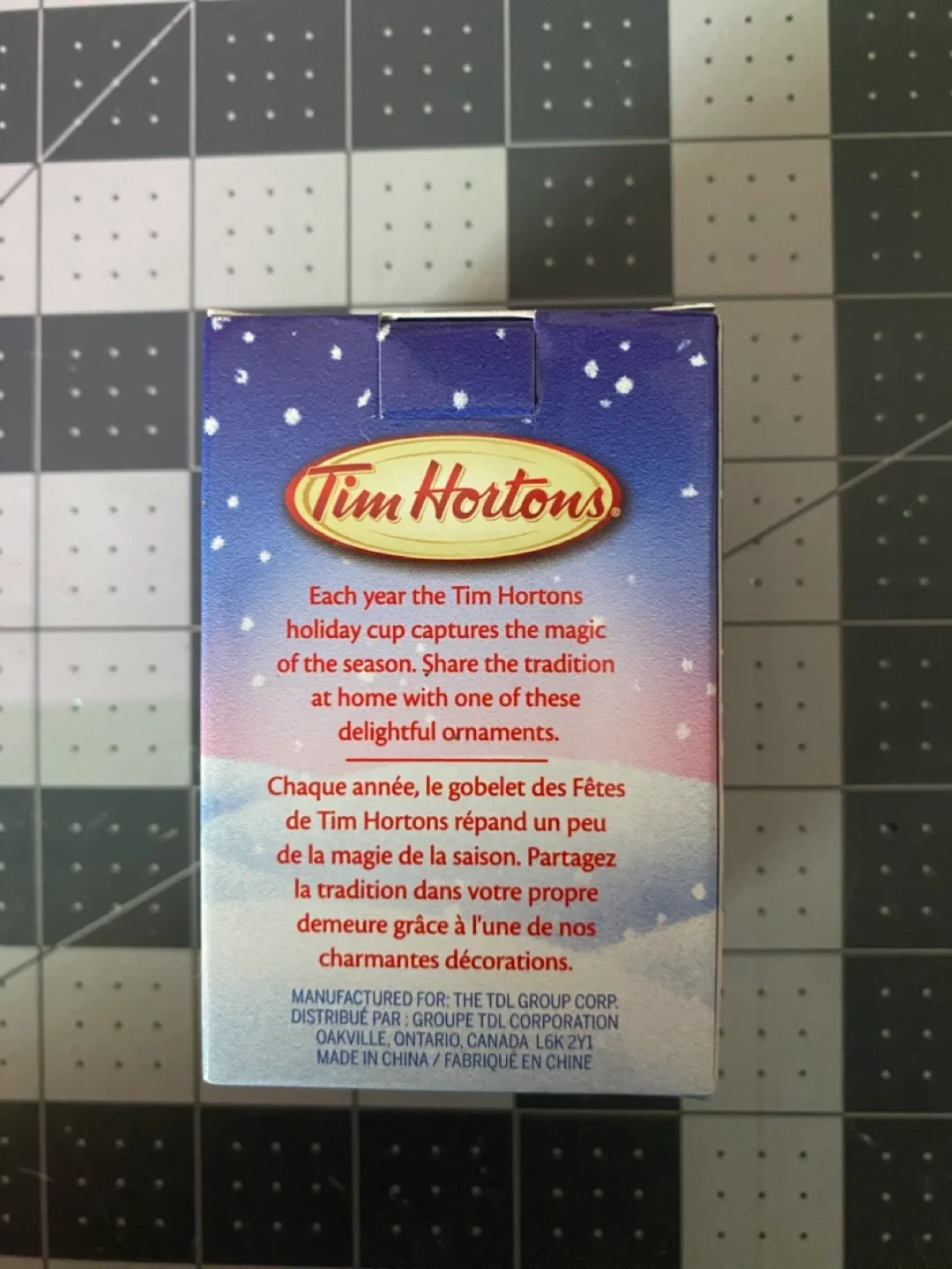 Tim Hortons Holiday Cup Ornament image indicator(2)