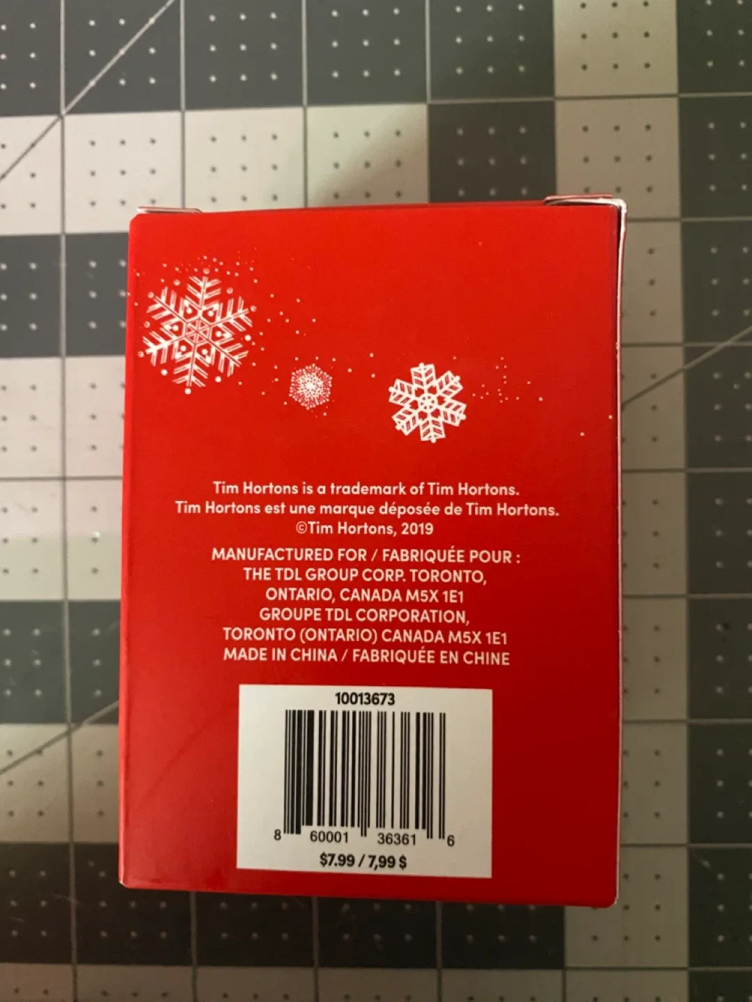 Tim Hortons Tree Ornament - New in Box image indicator(2)