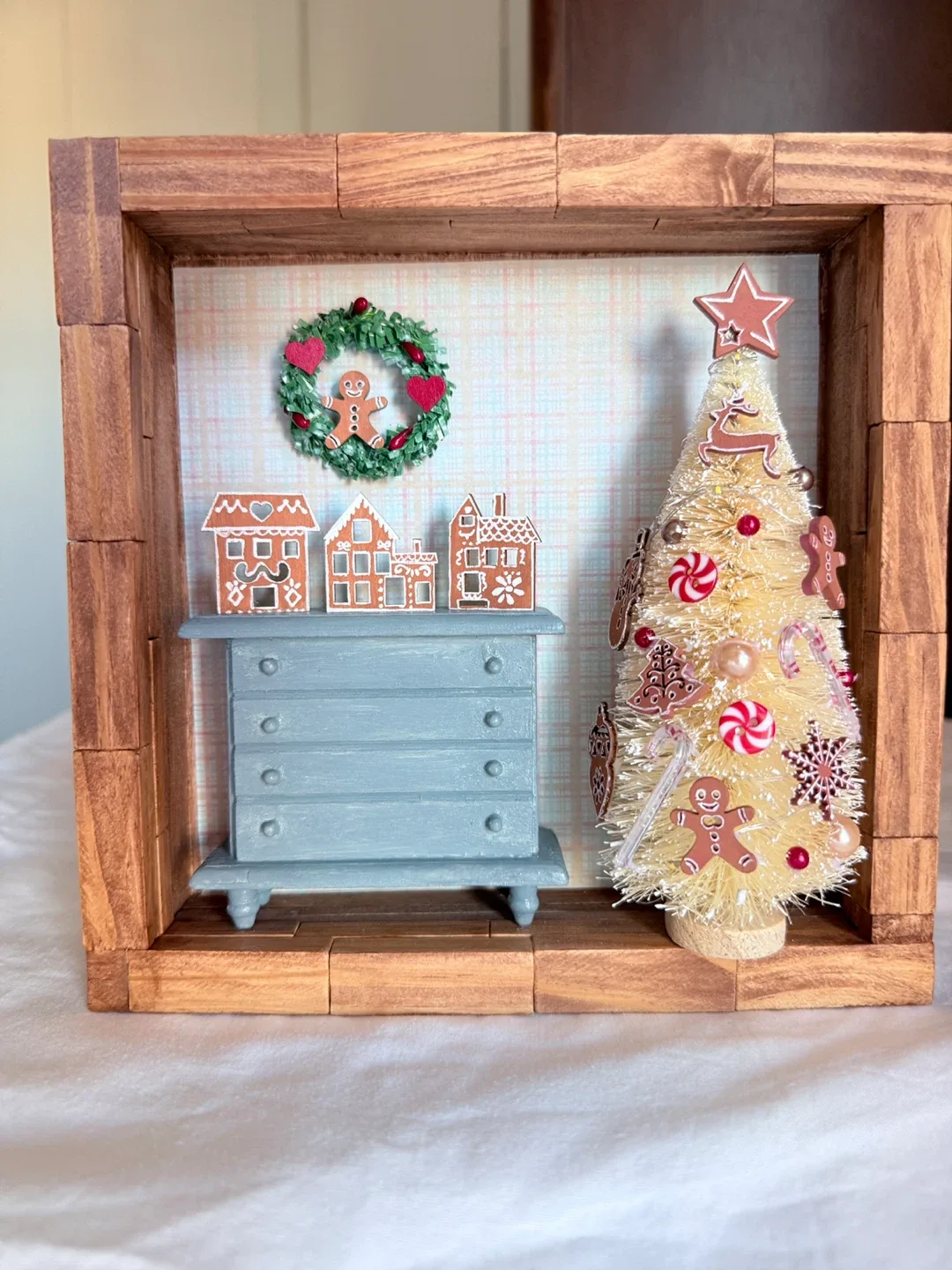 Christmas Gingerbread Display