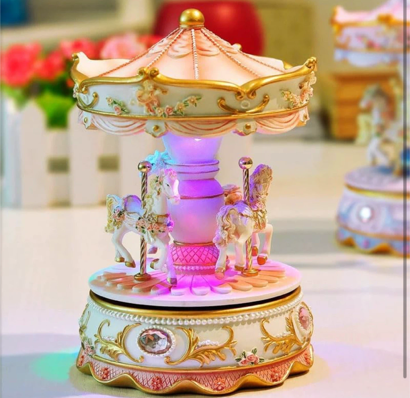 Carousel Horse Musical Box - photo 4