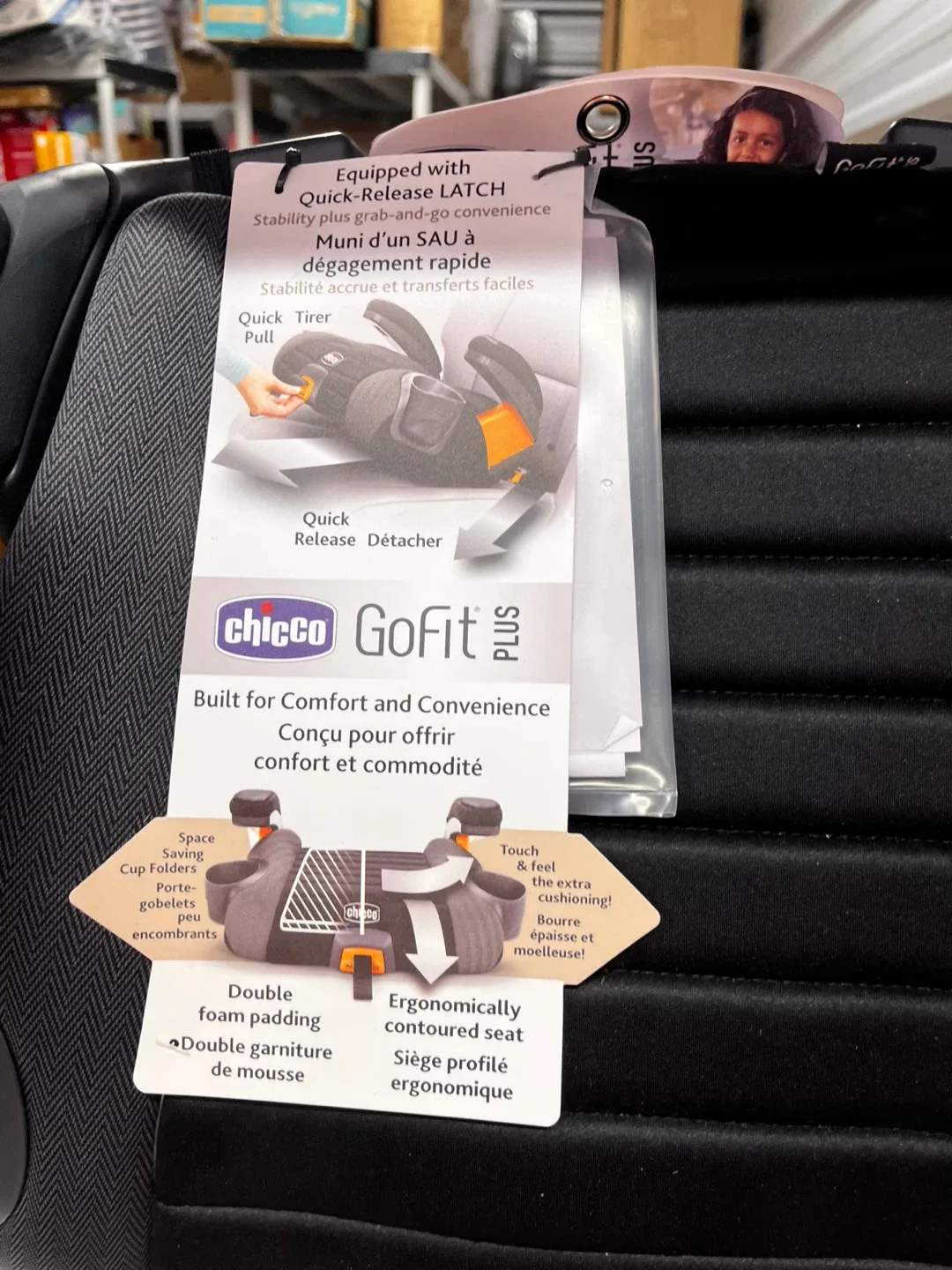 Chicco GoFit Plus Booster Car Seat - NEW image indicator(7)