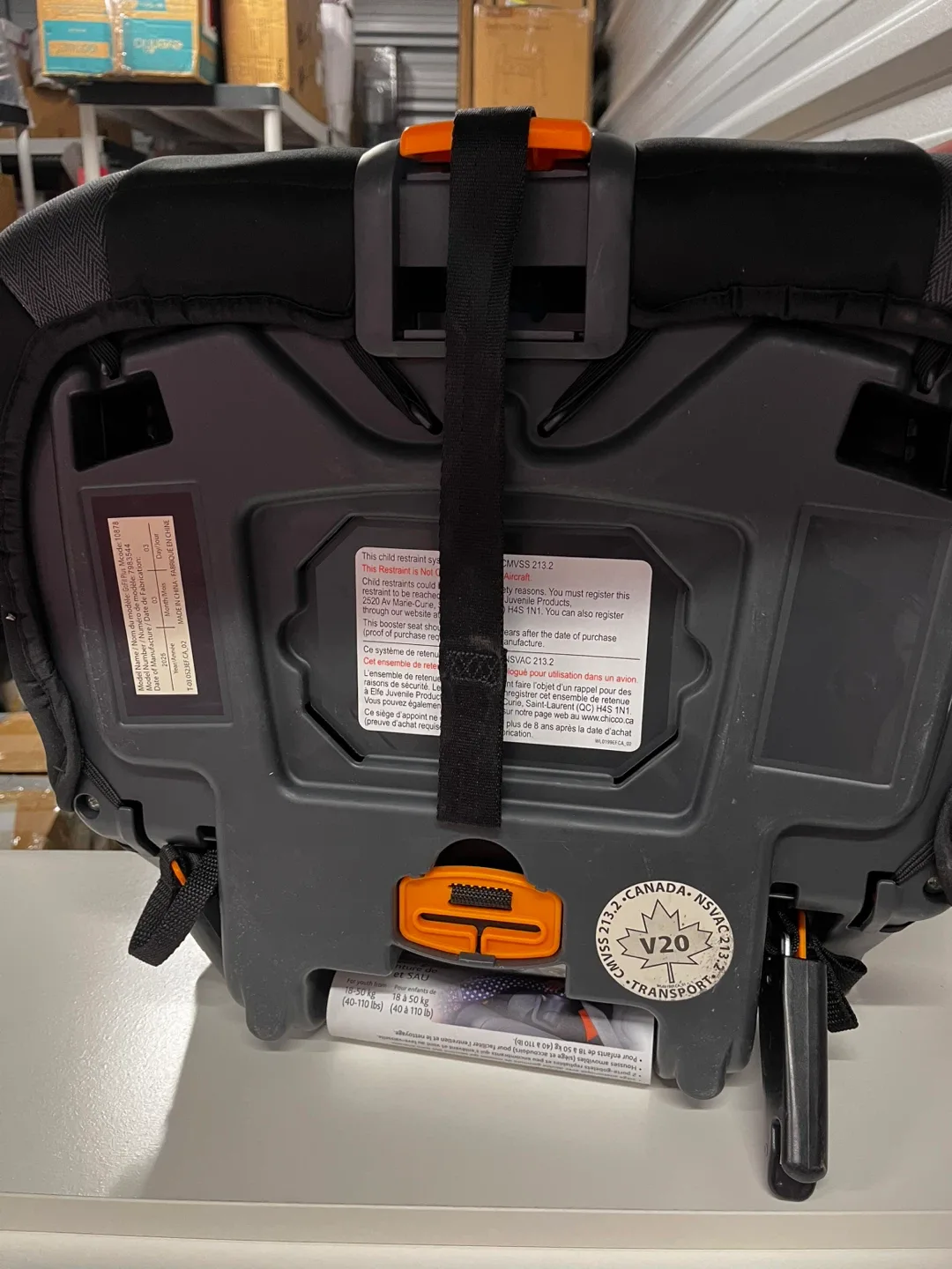 Chicco GoFit Plus Booster Car Seat - NEW image indicator(8)