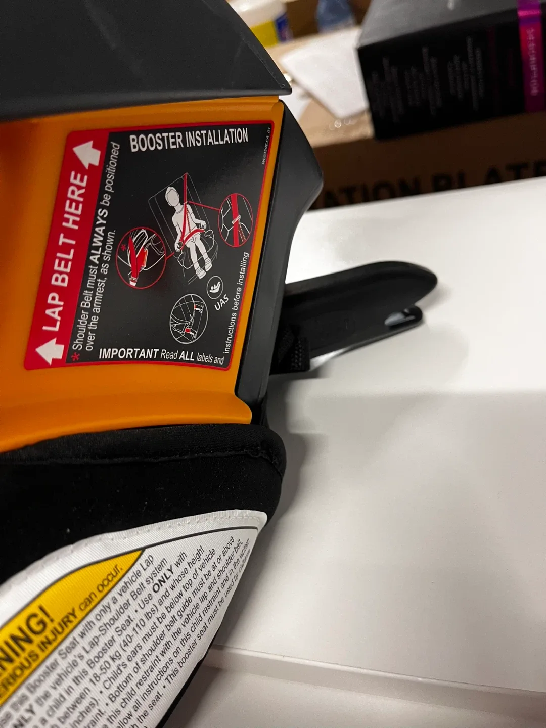 Chicco GoFit Plus Booster Car Seat - NEW image indicator(10)