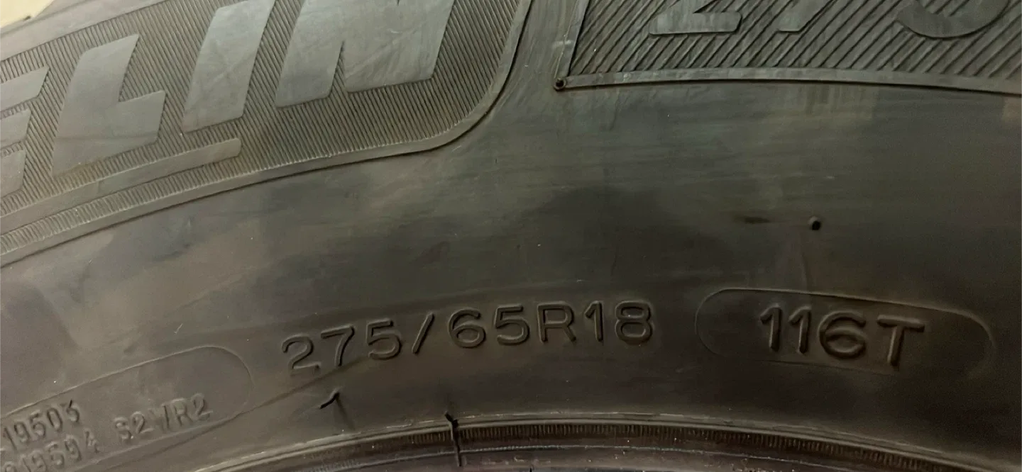 Michelin Tire 275/65R18 image indicator(3)