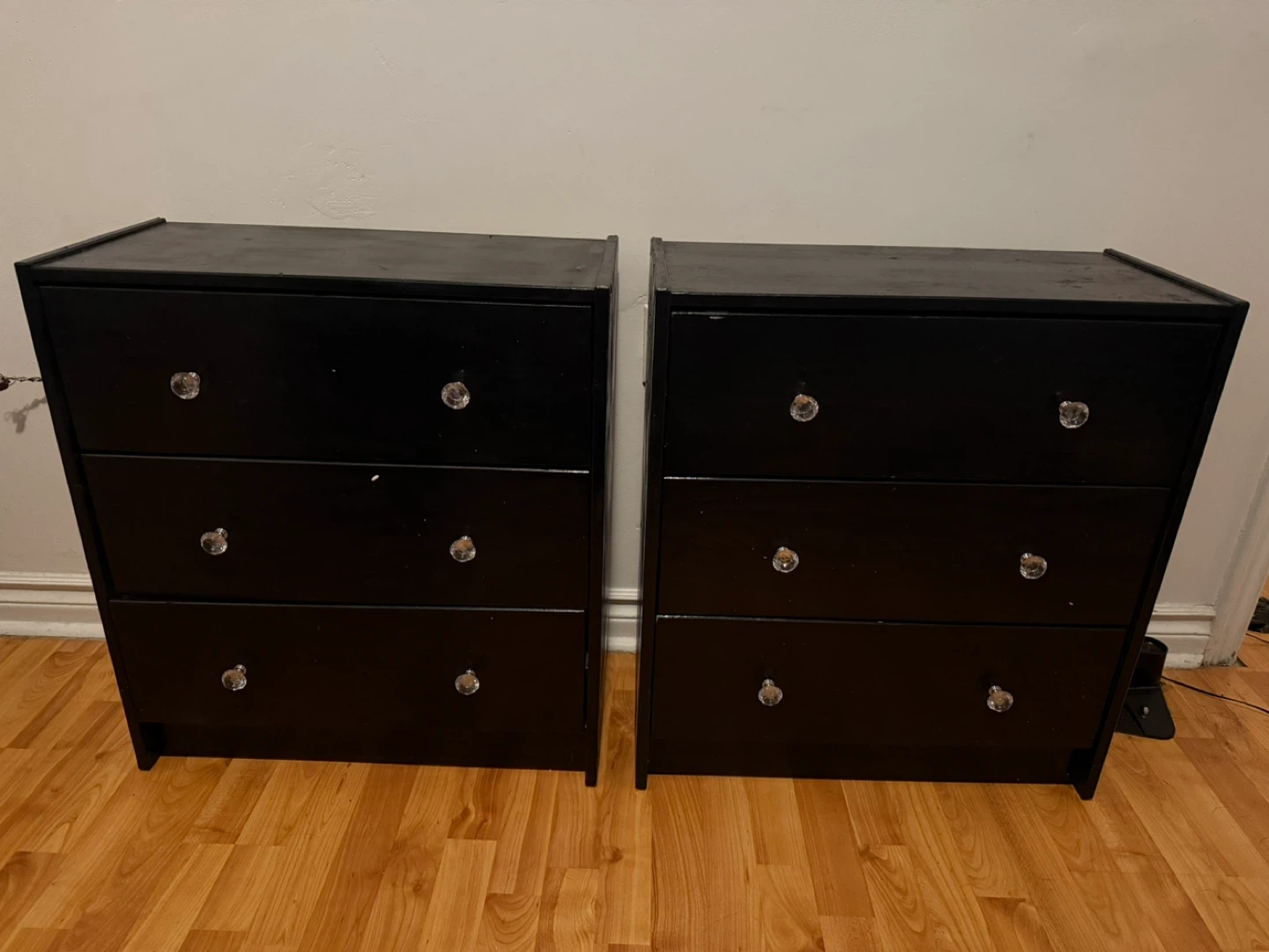 IKEA RAST Black 3-Drawer Chest - photo 4