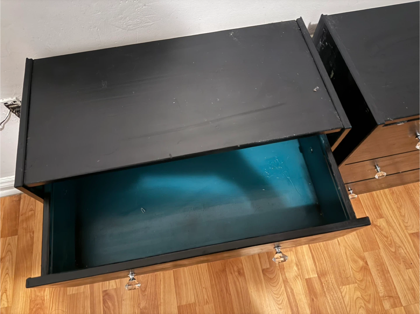 IKEA RAST Black 3-Drawer Chest - photo 2