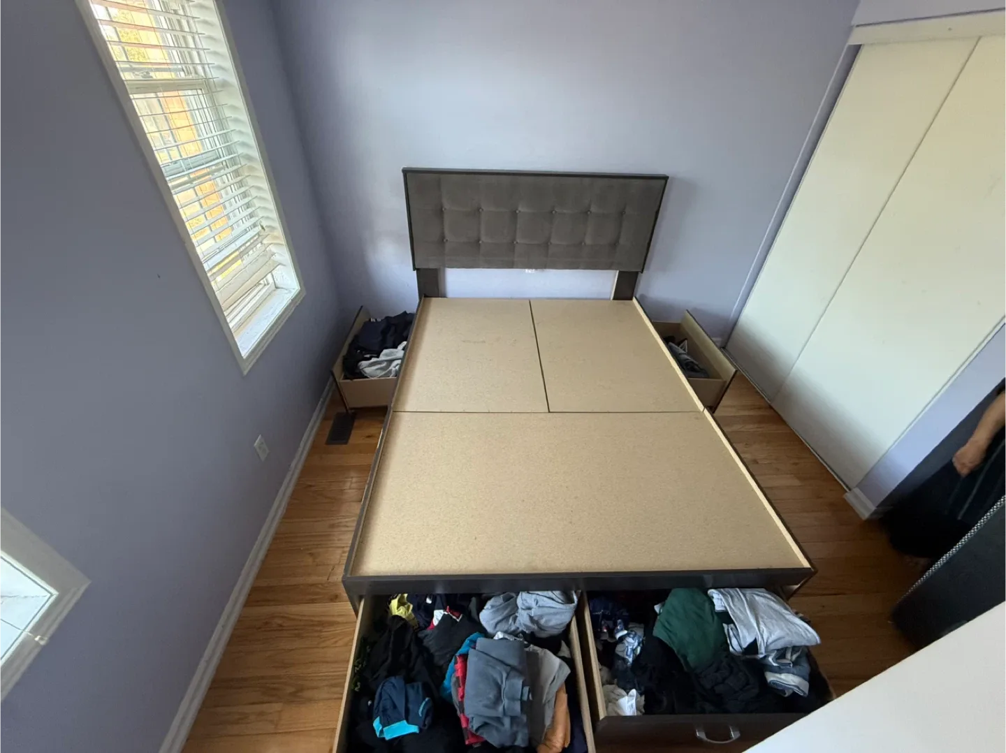 Bed Frame with Storage Drawers image indicator(4)