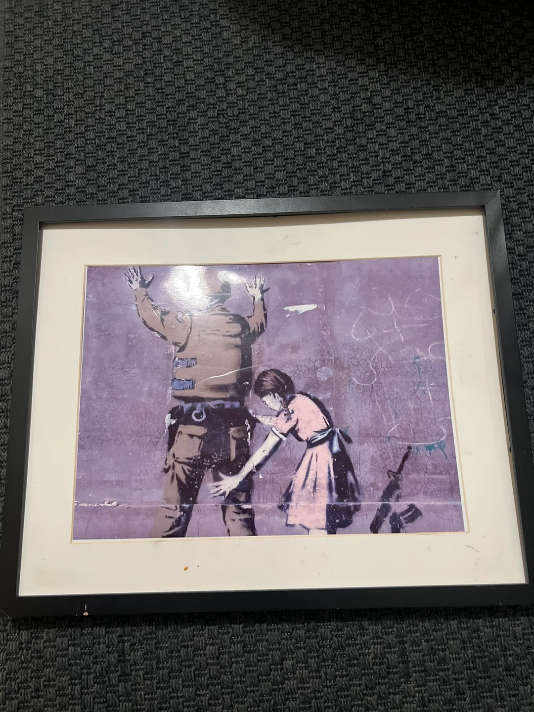 Banksy Framed Print