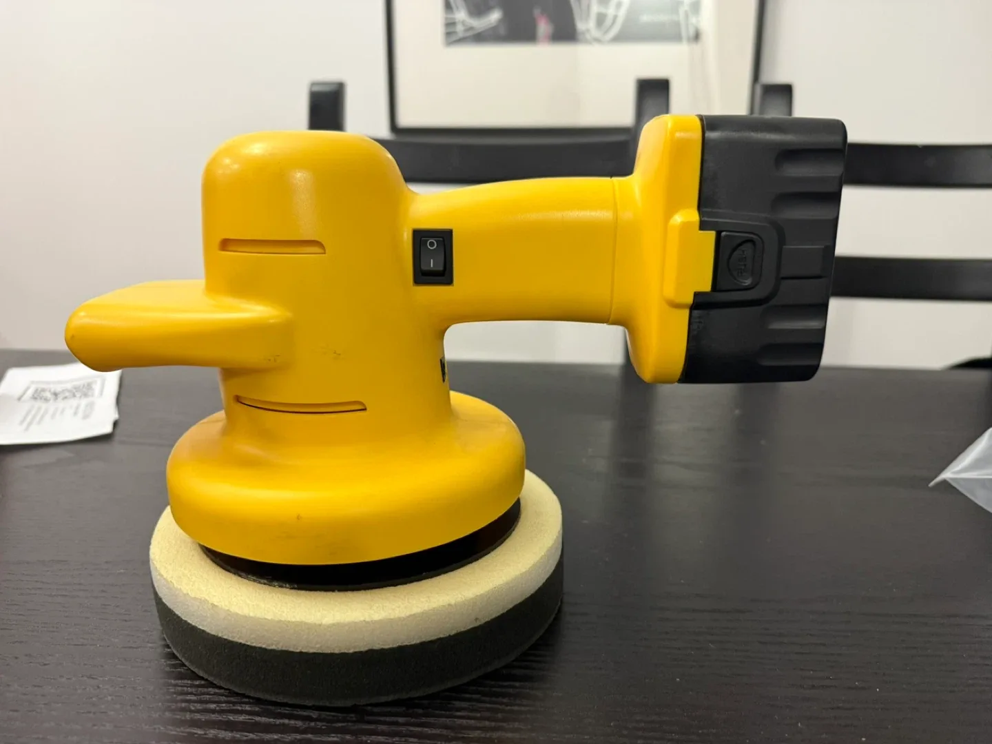 Yellow Cordless Car Buffer/Polisher image indicator(5)