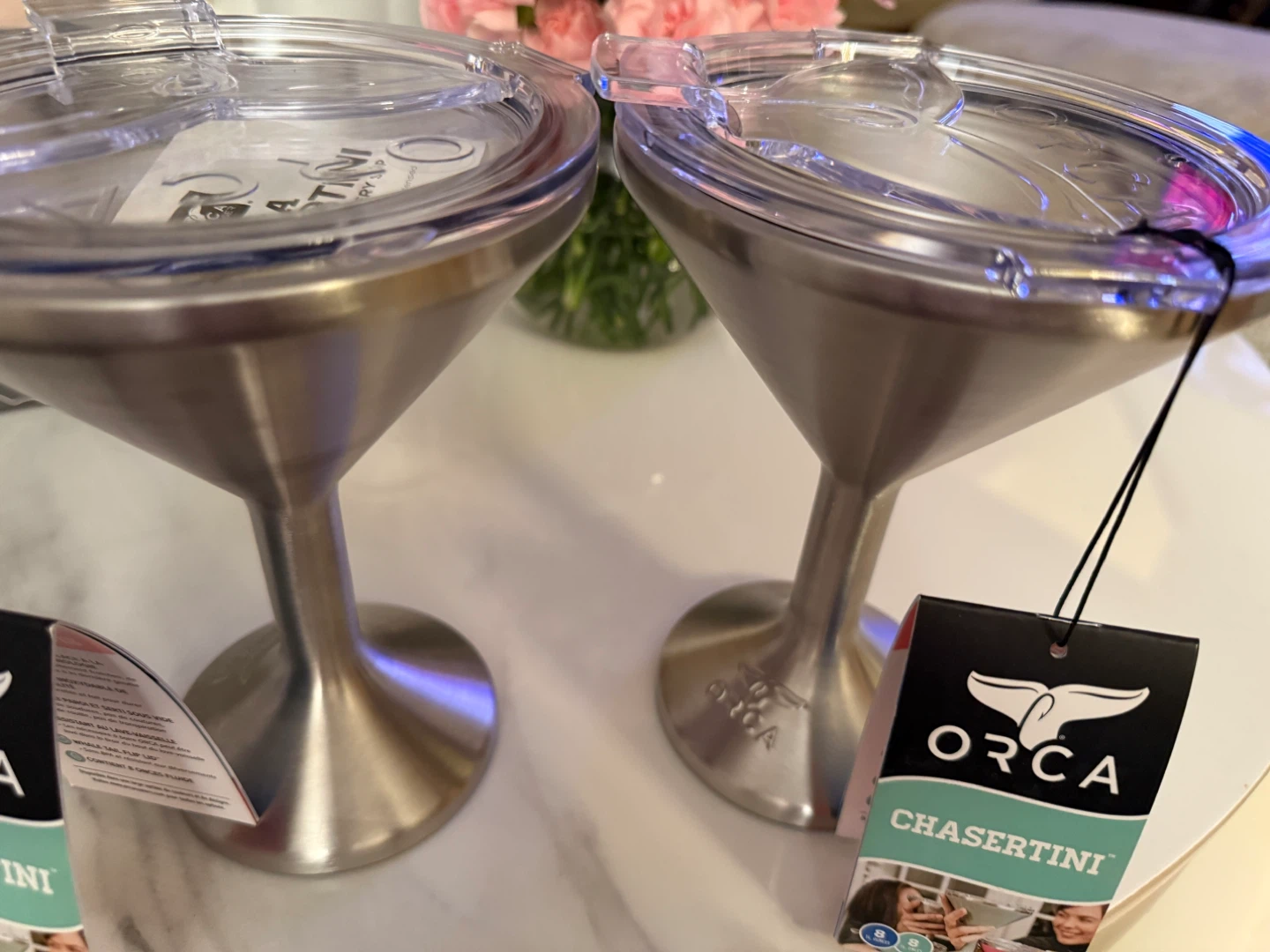 ORCA ChaserTini 8oz Stainless Steel Martini Glass