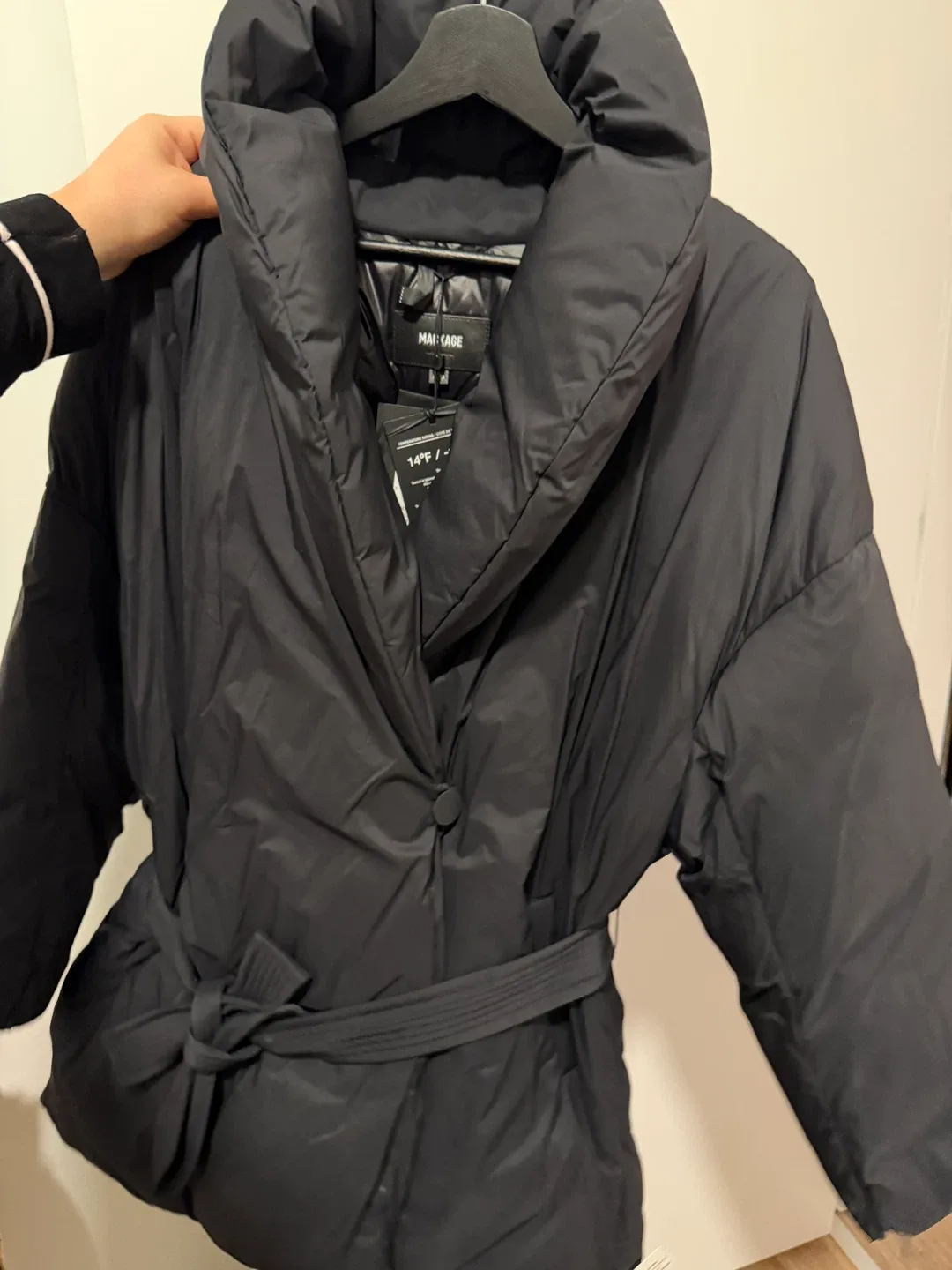 Mackage Black Down Puffer Coat XL