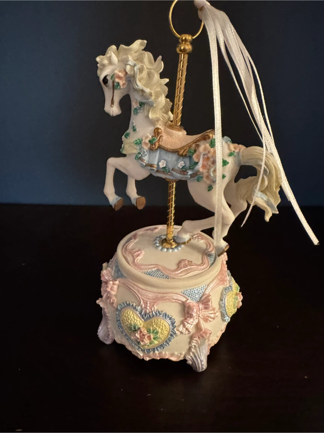 Carousel Horse Music Box