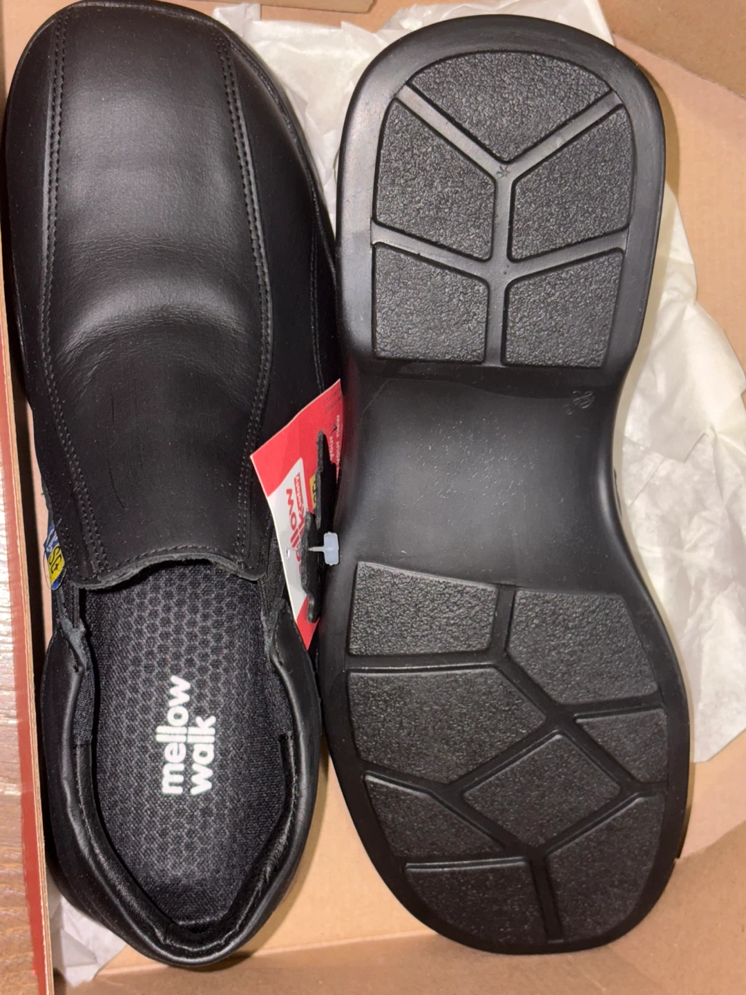 Mellow Walk Patrick Steel Toe Leather Safety Shoes - NEW - photo 2