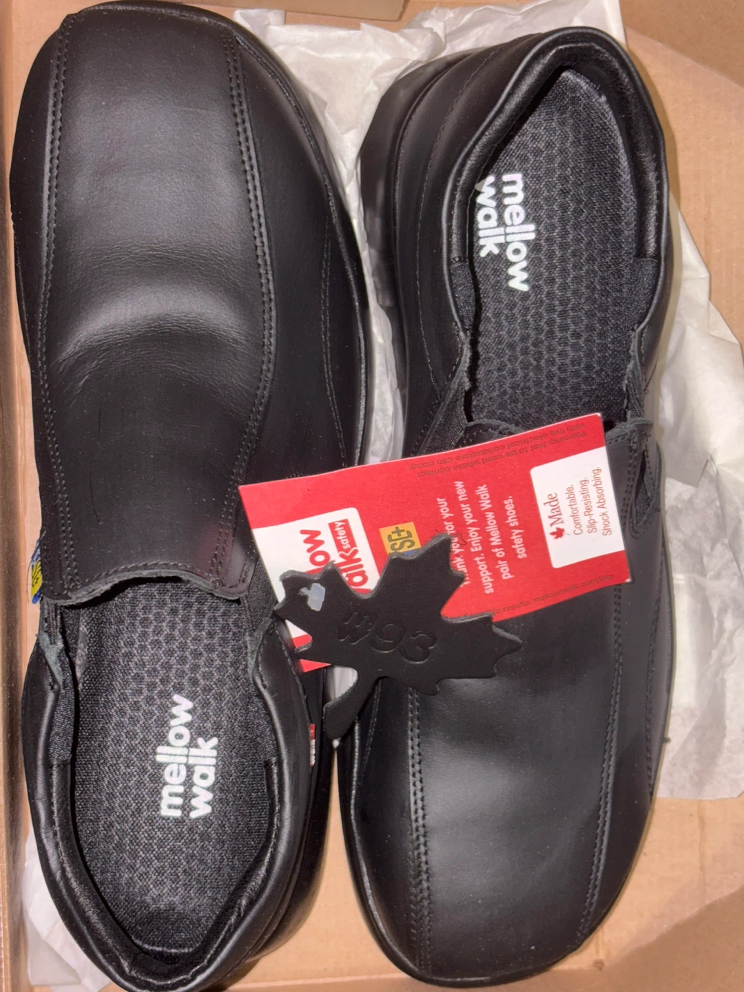 Mellow Walk Patrick Steel Toe Leather Safety Shoes - NEW - photo 3