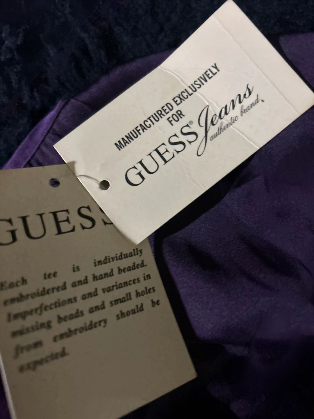 Mixed Clothing Lot - Guess Purple Top - photo 3