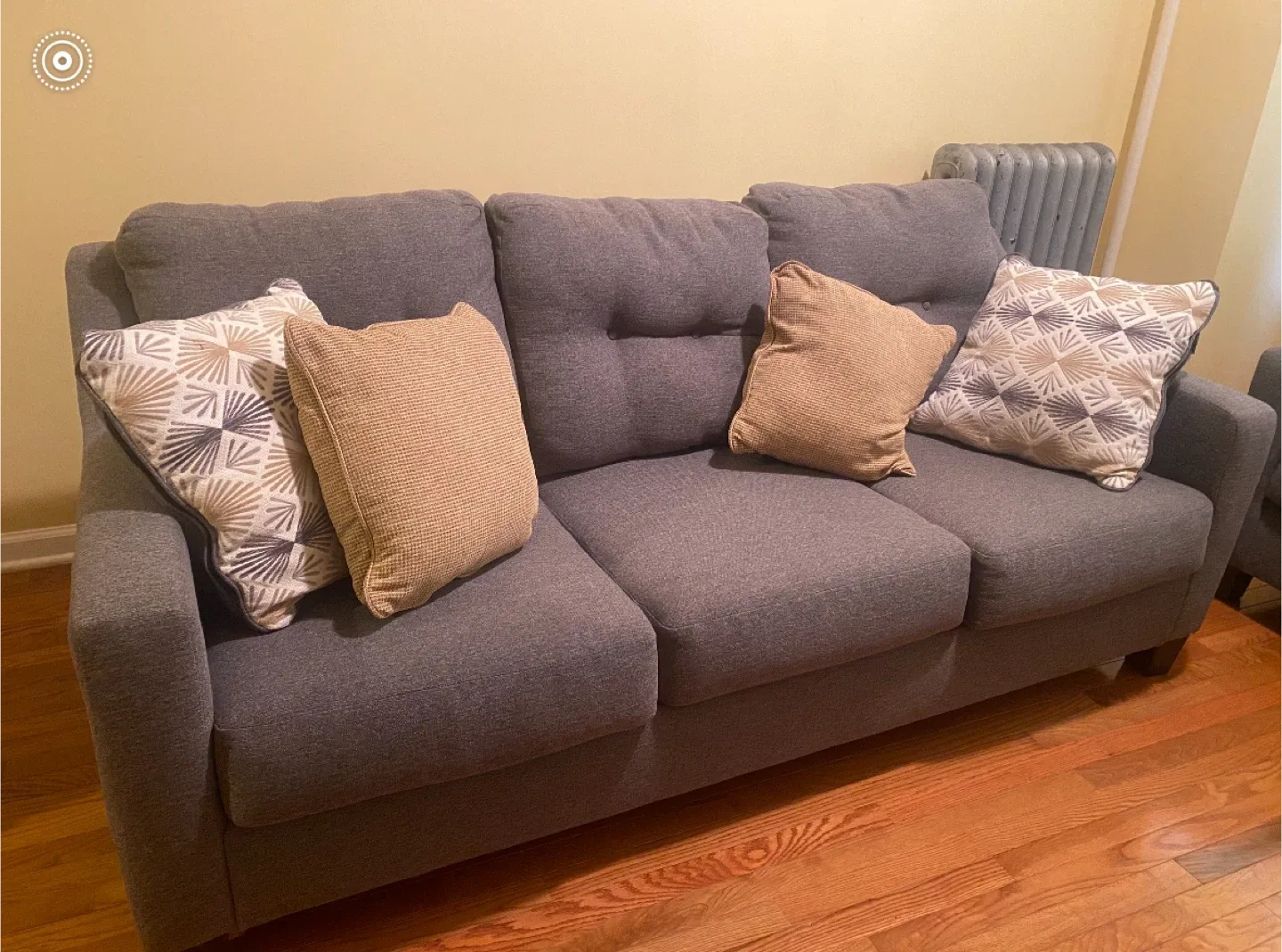 Gray Sofa and Loveseat Set image indicator(2)