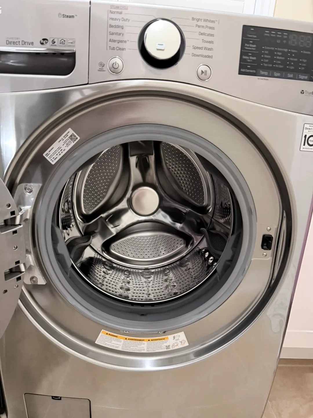 LG WM3700HVA Front Load Washer image indicator(2)