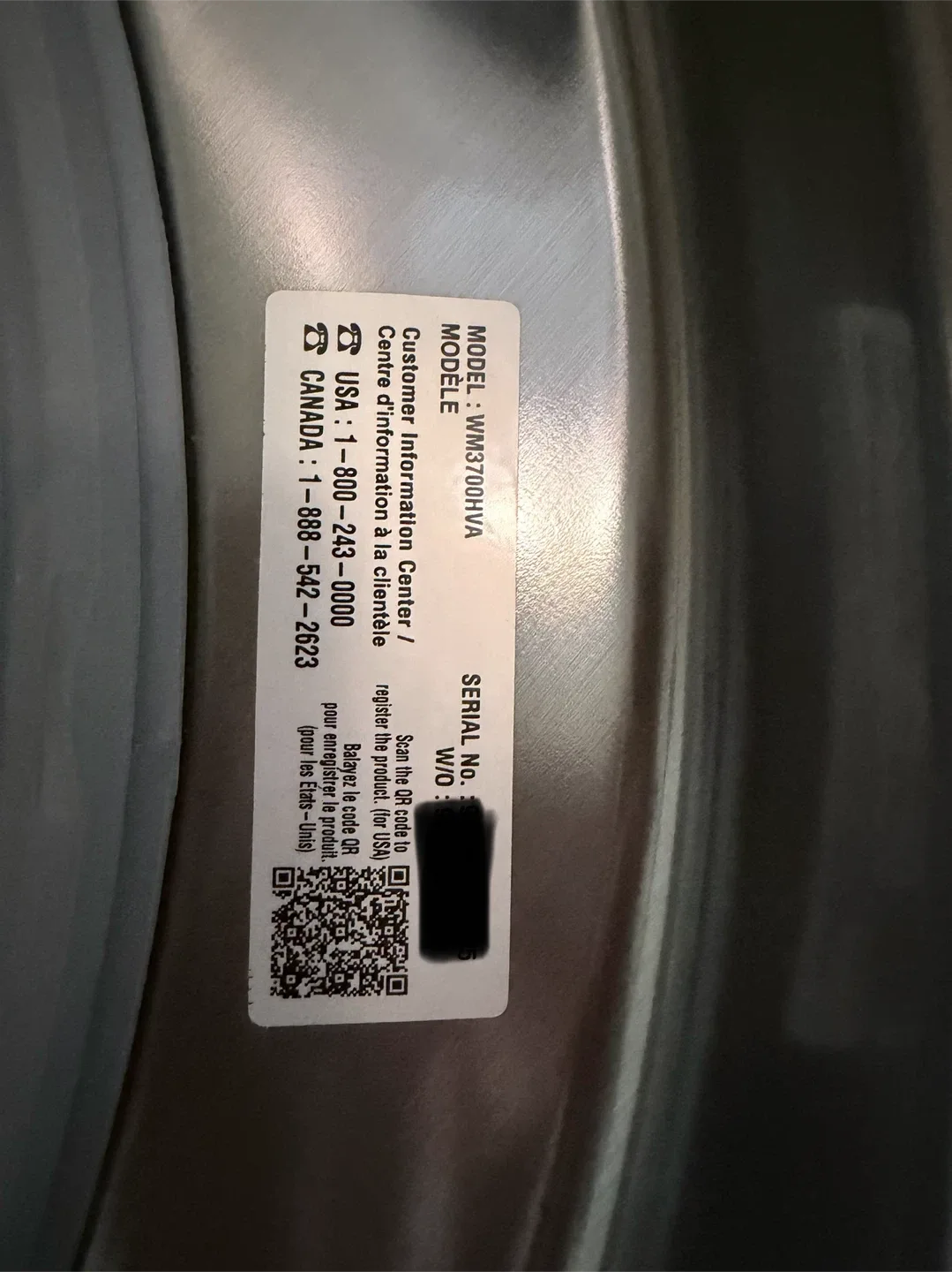 LG WM3700HVA Front Load Washer image indicator(3)