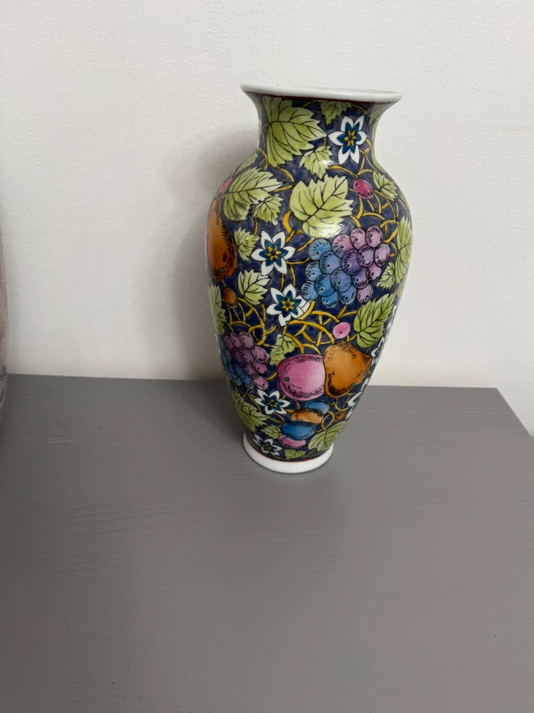 Floral Patterned Vase