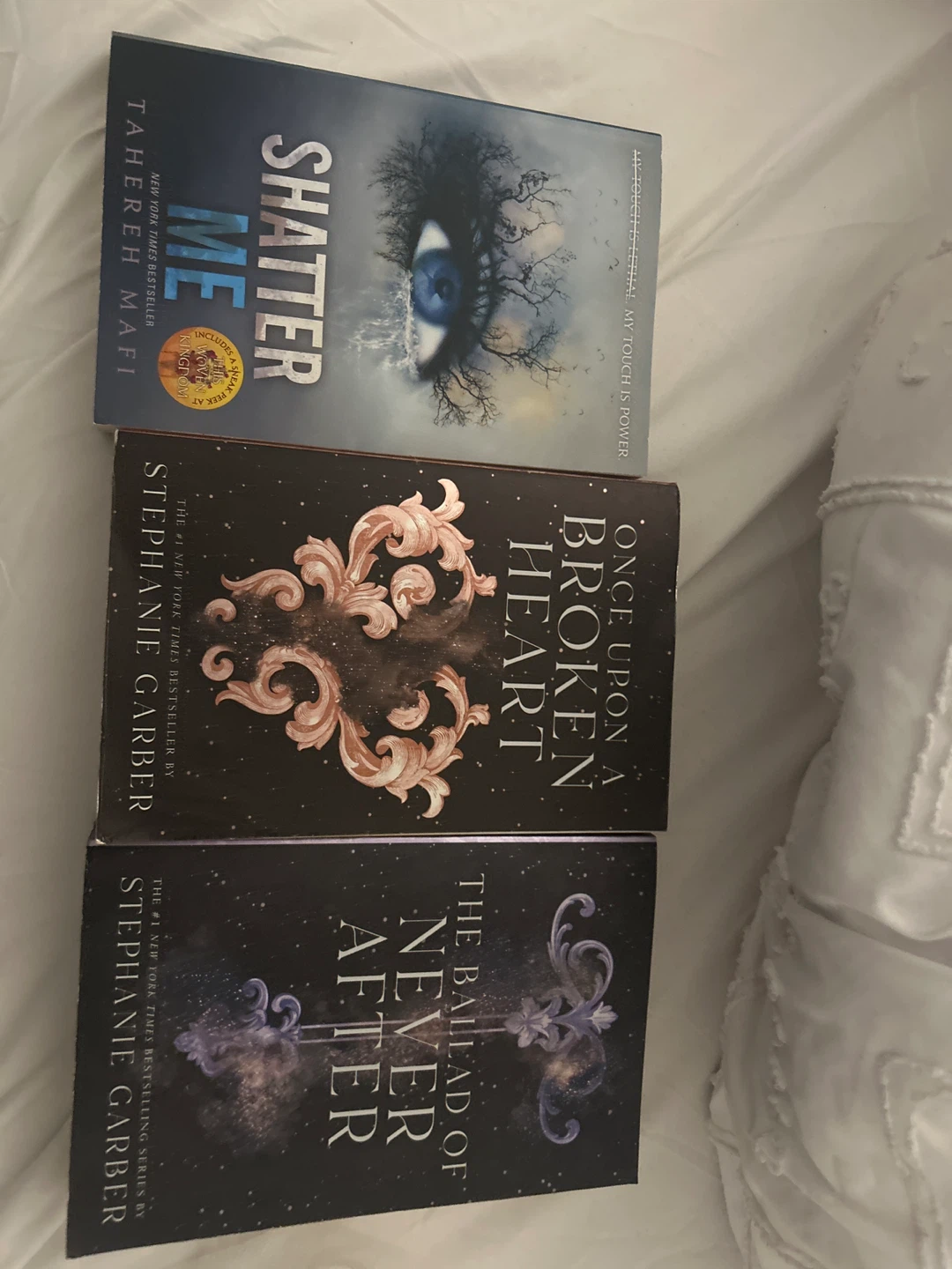 Shatter Me & Once Upon a Broken Heart Books