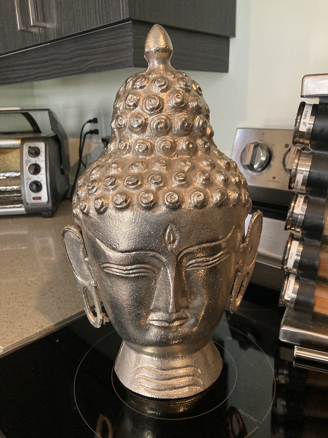 Buddha Head Statue - photo 2