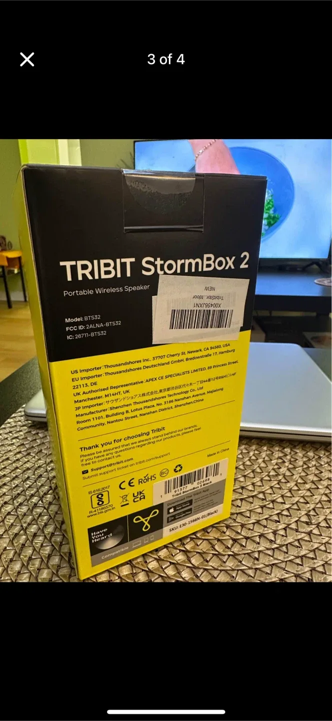 New Tribit StormBox 2 Portable Wireless Speaker image indicator(3)