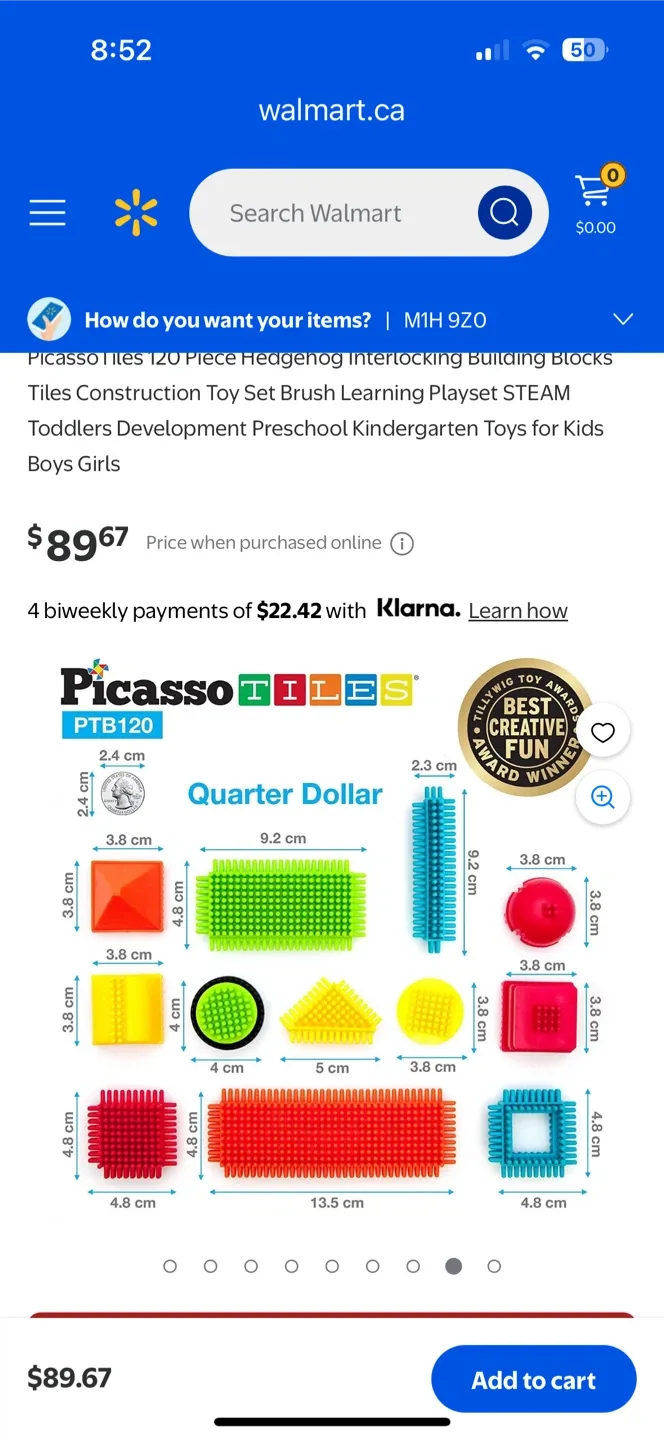 Picasso Tiles Hedgehog Building Blocks Set - 120 Piece image indicator(6)