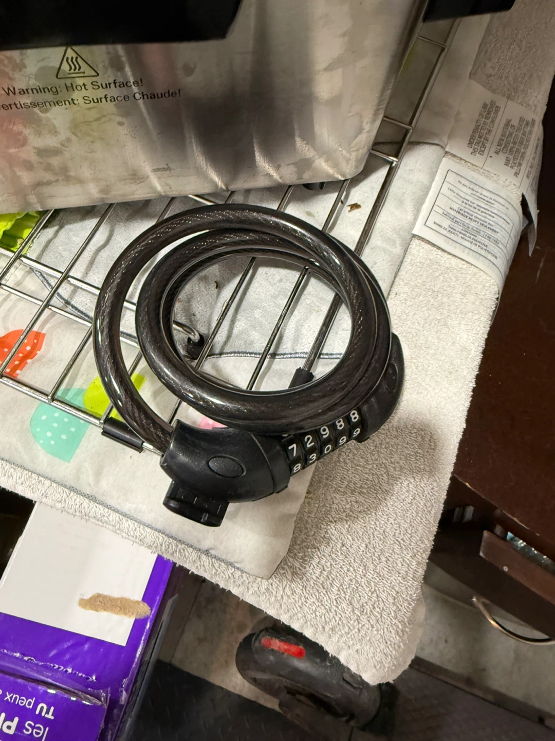 Combination Bike Lock