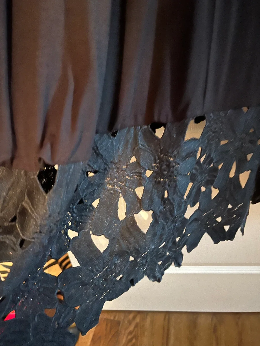 Peter Nygard Black Lace Dress - Size 14 image indicator(8)