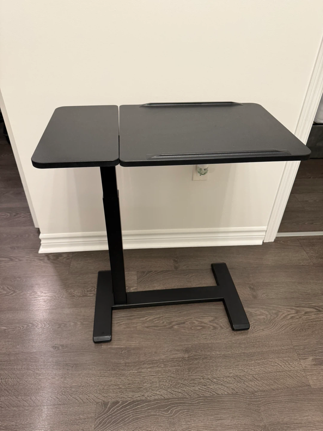 Puncia Adjustable Overbed Table - Black