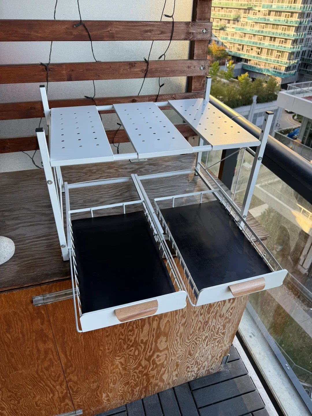 ZHILIN5A Under Sink Organizer - White image indicator(2)