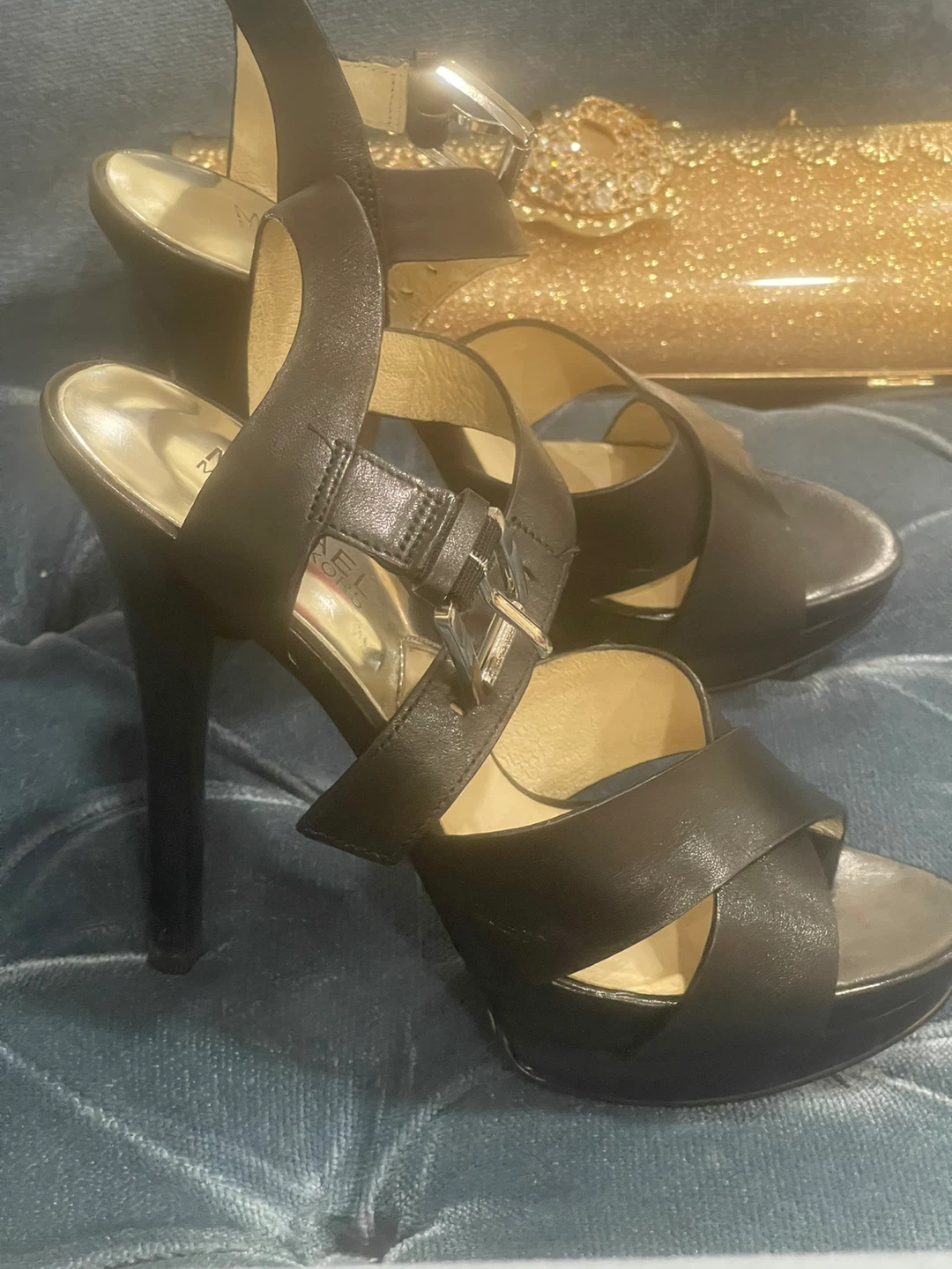 Michael Kors Black Heels - Size 6.5M - photo 5