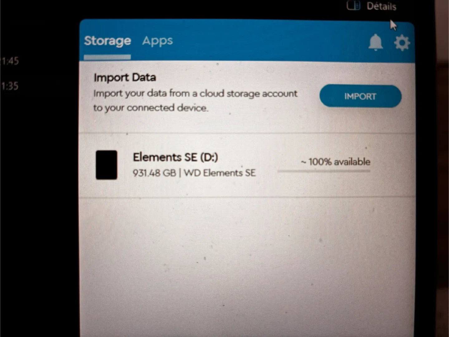 Disque Dur Externe WD 1TB — Excellent état — 45 $ image indicator(3)