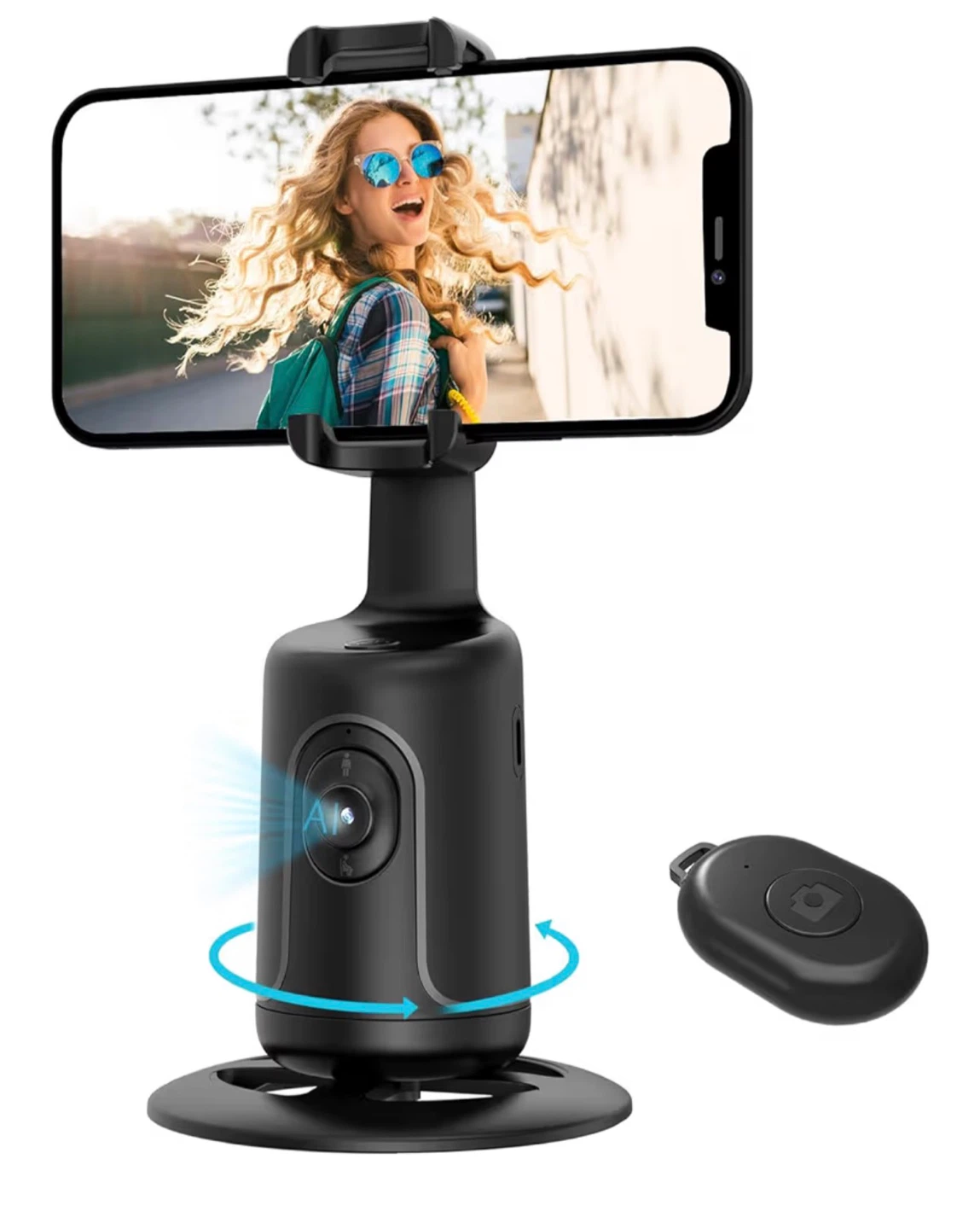 Auto Face Tracking Tripod, 360° Rotation