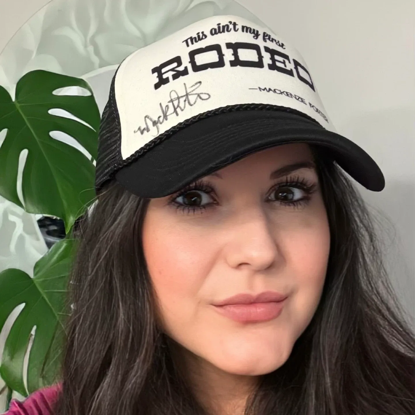 Mackenzie Porter Autographed Trucker Hat Signed Snapback Cap